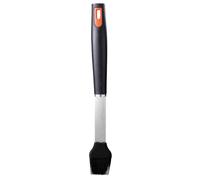 Amig - Brocha de Silicona para Barbacoa - 34 cm - Verde - Mango de Acero inoxidable - Cocina y parrilla - Para aplicar Aceite y Salsas en Carne y Verduras - Limpieza fácil - Mod. AM05