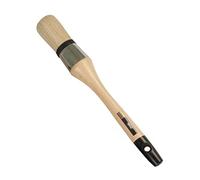 Amig - Brocha Prensada de Cerda Pura y Sintética - Ø 39 mm - Uso General - Acabado Óptimo - con Virola de Acero Inoxidable y Mango de Madera Barnizada