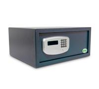 Amig - Caja Fuerte con Pantalla LED - Caja de Seguridad Electrónica Motorizada - Acero - Ideal para Hoteles, Apartamentos y Oficinas - Protección de Dinero y Objetos de Valor - 43x37x20 cm