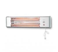 Amig - Calefactor baño 1200W - Cuarzo mural - Protección IP21 | 2 niveles 600W y 1200W - Instalación mural - Protección IP21 - Calor por cuarzo - Mod. ON14