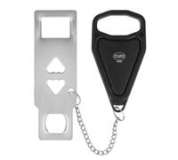 Amig - Cerradura Portátil para Puerta - Instalación Fácil sin Agujeros - Protección Adicional para Casa, Hotel, Dormitorio - Bloqueo de Seguridad para Picaporte - Pestillo Antirrobo