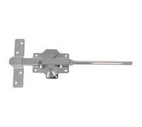 Amig - Cerrojo de seguridad 2 LR - Barra de Bloqueo 350mm- Cilindro de 50mm - Medida de Placa 105 x 170 mm - Cerrojo de Sobreponer para Puertas de Entrada o de Paso - Acero - Cromado brillo