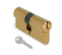 Amig - Cilindro para Cerradura - Medida: 100 mm (50-50) - 6 Pines - Sistema Antiganzuado y Antibumping - Pasadores Antitaladro - Incluye 3 Llaves - Tornillo de Fijación de 65 mm
