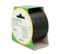 Amig - Cinta Americana Mod.516 de Fijación Extrafuerte y Resistente al Agua para Uso en Interiores o Exteriores - Perfecta para Bricolaje y Reparaciones - Medidas 10 m x 50 mm - Color Negro