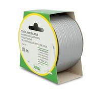 Amig - Cinta Americana Mod.516 de Fijación Extrafuerte y Resistente al Agua para Uso en Interiores o Exteriores - Perfecta para Bricolaje y Reparaciones - Medidas 10 m x 50 mm - Color Gris