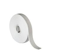 Amig - Cinta para Recogedor de Persianas Enrollables - Medidas 14 mm x 6 m - Resistente a Rayos UV y Abrasión - Color Pintas Negras - Cuerda de Repuesto para Carrete