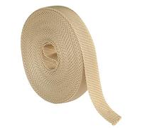Amig - Cinta para Recogedor de Persianas Enrollables - Medidas 20 mm x 6 m - Resistente a Rayos UV y Abrasión - Color Marfil - Cuerda de Repuesto para Carrete