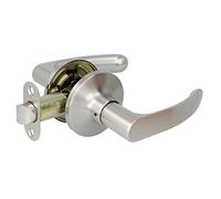 Amig - Juego de Manillas con Picaporte para Puertas - Manija para puertas de paso - Diseño Elegante y Sencillo ideal para tu hogar u oficina - Acero - Cromado Mate - Picaporte de entrada 60/70 mm