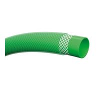 Amig - Manguera de Jardín - PVC Trenzada Triple Capa - Resistente y Flexible - Ø19mm - Uso Exterior -20ºC a 60ºC, Verde, 25m, Cloruro de Polivinilo (PVC)