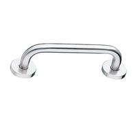Amig - Manillón con Roseta Mod.3 de Acero Inoxidable 18/8 - Agarrador o Asa Para Puertas Abatibles o Correderas de Paso o de Armarios - Medidas - Asa: Ø19 x 150 mm, Roseta: Ø53 mm