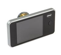 Amig - Mirilla Digital DW 3.2 para Puertas con Pantalla LCD de 3,2'' - Visor con Cámara de Vídeo Proporciona Visión de Imágenes Claras - Ángulo de visión:160° - Fácil Instalación y Uso - Plateado