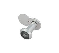 Amig - Mirilla Mod. 3 con Lente Súper Angular para Puertas Interiores y Exteriores 3-14 de Aluminio en Color Plateado - Aluminio - Medidas: Diámetro 14 mm - Grosor de la Puerta: 35-60 mm