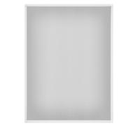 Amig - Mosquitera Corredera para Ventanas - Aluminio Blanco y Malla de Fibra de Vidrio Gris - Ajustable y Recortable - Instalación Rápida en Perfil Ventana - Protección contra Insectos - 70 x 130 cm