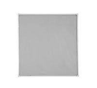 Amig - Mosquitera Magnética para Ventana - 130 x 150 cm - Marco PVC Blanco - Malla Fibra de Vidrio Gris - Recortable y Ajustable - Mod. MM02