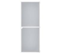 Amig - Mosquitera para Puerta - 100 x 220 cm - Protección Eficaz - Ajustable - Kit Completo con Marco, Malla y Accesorios - Aluminio y Fibra de Vidrio - Blanco/Gris - Protección Anti-Mosquitos