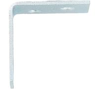 Amig - Pack de 100 Ángulos Metálicos de Refuerzo - 30 x 16 x 1,5 mm - Diseñados con Forma de L - Para Fijar Muebles de Madera o Colocar Baldas y Estantes - Acero Zincado