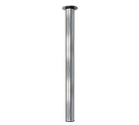 Amig - Pata para Mesa - Regulable de Acero - Altura Regulable 700-1000 mm - Patas para Mesa de Oficina, Cocina y Comedor - Medidas Ø60x700mm - Resistencia Carga 15 kg por Pata - Color Cromo Mate