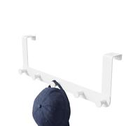 Amig - Perchero para puerta - 470 x 160 x 75 mm - Colgador color Blanco - Fabricado en Acero. Mod. CP41