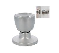 Amig - Pomo de Paso Modelo 601 - Manilla Doble Lado para Interiores - Instalación Fácil - Multiusos: Hogar y Oficina, Cromado Brillo, Picaporte 60/70 mm, Latón