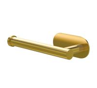 Amig - Portarrollos Adhesivo de baño para Papel higiénico Mod. EA-3 - Soporte Rollo de WC Adhesivo sin Tornillos - 164 x 70 x 45 mm - Acero Inoxidable - Oro Mate