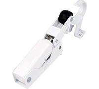 Amig - Retenedor de puerta - Cierre Hidráulico de Puerta - Fabricado en Aluminio - Medidas: 108 x 32 mm - Ideal para freno, tope o amortiguador de puertas - Color: Blanco - Peso Máximo 40 kg