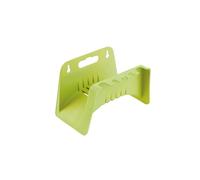 Amig - Soporte de Manguera para Pared - 260 x 150 mm - Para Recoger Mangueras de hasta 10 Metros - Ideal en Paredes, Verjas o Vallas - Apto para Ladrillo o Madera - Polipropileno - Verde Pistacho