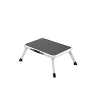 Amig Taburete Plegable 1 Peldaño Blanco 46x32x17 cm