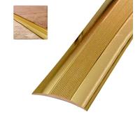 Amig - Tapajuntas Adhesivo para Suelos - Transición y Juntas - Aluminio Resistente - Fácil Instalación - Varias Longitudes, Oro, 985 mm, Aluminio