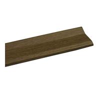 Amig - Tapajuntas para Suelo - 820 mm x 40 mm - Tira de Transición en Escalón y Adhesivo - Cubrecantos Embellecedor para Uniones de Madera, Parquet, Tarima, Mármol y Azulejo - Aluminio Roble