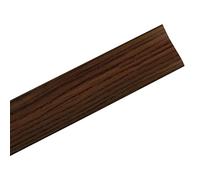 Amig - Tapajuntas para Suelo - 985 mm x 40 mm - Tira de Transición en Escalón y Adhesivo - Cubrecantos Embellecedor para Uniones de Madera, Parquet, Tarima, Mármol y Azulejo - Aluminio Nogal Oscuro