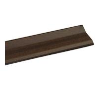 Amig - Tapajuntas para Suelo - 985 mm x 40 mm - Tira de Transición en Escalón y Adhesivo - Cubrecantos Embellecedor para Uniones de Madera, Parquet, Tarima, Mármol y Azulejo - Aluminio Sapelli