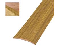 Amig - Tapajuntas para suelo - Medidas: 985 mm x 4mm x 0,5mm - Color: Roble - Adhesivo - Tira de transición - Perfil de unión para suelos, parquet y tarima - Para suelos de madera