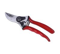 Amig - Tijeras de Poda Extra a Una Mano - Hoja y Contrahoja de Acero SK-5-216 mm - Mango Antideslizante de Aluminio Revestido de PVC - Para Cortar Ramas pequeñas y Tallos - Cierre de Seguridad