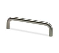 Amig - Tirador para muebles, Acero Inoxidable 18/8, Mate, Ø10 X 128 mm, Resistente y Duradero, Fácil de Instalar, Moderno y Elegante