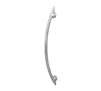 Amig - Tirador para Muebles Mod.74 de Zamak Acabado en Cromado Brillo - Asa Ideal para Colocar Horizontal o Vertical en Cajones y Puertas de Todo Tipo de Muebles y Armarios - Medida: 128 mm