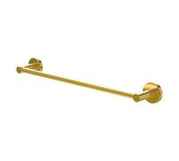 Amig - Toallero de baño Mod. Gorliz-2 - Soporte de Pared para Toallas con Tornillos incluidos - 503 x 43 x 62 mm - Acero Inoxidable - Oro Mate