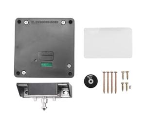 AMIUHOUN Cerradura de puerta de madera inteligente, sin llave, cerradura electrónica, tarjeta IC, TTlock, desbloqueo de aplicaciones, gabinete, taquilla, muebles, cerradura de cajón, fácil