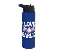 Amo los amantes de la comida entusiastas del ajo se unen Stainless Steel Insulated Water Bottle