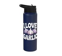 Amo los amantes de la comida entusiastas del ajo se unen Stainless Steel Insulated Water Bottle