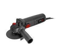 Amoladora 115/125mm Worgrip con 700W de potencia - Accesorios incluidos: Protector de chispas, mango auxiliar, llave de cambio y 2 escobillas de carbono.