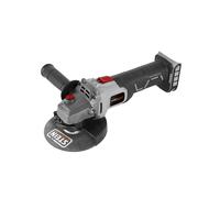 Amoladora 115mm Worgrip Batería 20V Brushless - Incluye Maletín + Protector de Chispas + Mango Auxiliar Engomado + Llave de Cambio de Disco