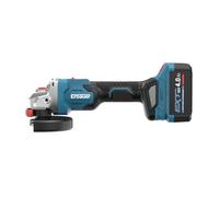 Amoladora 18v 115mm elite brushless 1x4ah erbauer