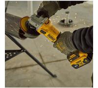 Amoladora 18v 125mm dos baterías 4ah hora dewalt