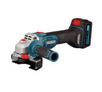 Amoladora 18v brushless batería 4ah erbauer