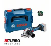 Amoladora Angular A Batería GWS 18V-15 SC Bosch Professional BITURBO Cod.