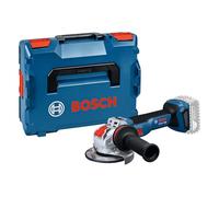 Amoladora angular a batería GWX 18V-11 con Bosch Professional 18V System y X-LOCK (incl. empuñadura auxiliar con control de vibración, cubierta de protección, L-BOXX 136)