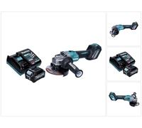 Amoladora angular a batería Makita GA 023 GD1 40 V máx. 125 mm sin escobillas XGT + 1 batería de 2,5 Ah + cargador