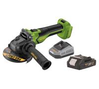 Amoladora angular a batería Procraft PGA22-BB 20 V 125 mm sin escobillas + 1 batería de 2,0 Ah + cargador