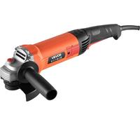 Amoladora angular, amoladora eléctrica de 127 mm, herramienta eléctrica de 5.4 amperios y 10000 RPM. Amoladora angular con cable de alta velocidad, con protector de polvo ajustable, ideal para desbast