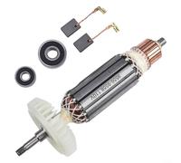 Amoladora angular compacta de 165 mm para espacios estrechos (110 V) | Carcasa de metal resistente, motor de 720 W, duradero, para obras duras, rendimiento estable